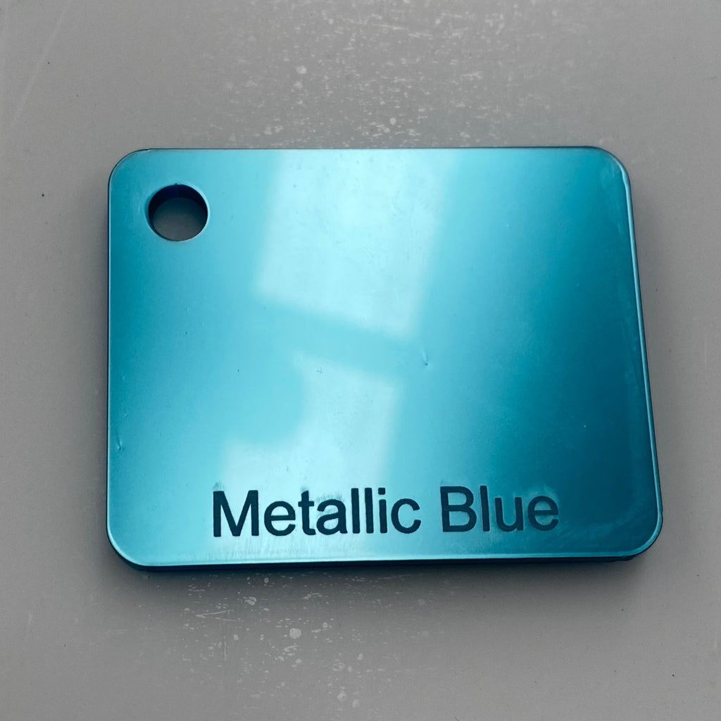 Metallic Blue Acrylic Sheet